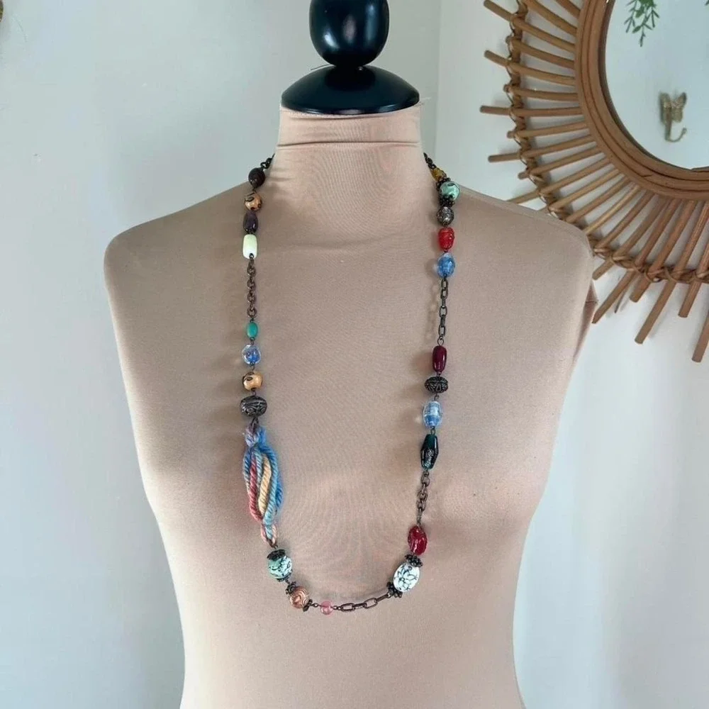 Vintage‎ Art Deco Beaded Necklace